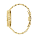 Bulova Crystal Mens Gold Watch 98a292