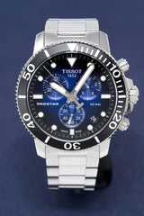 Tissot Chronograph Watch Seastar 1000 Blue T1204171104101