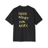 Need Money... Men's Heavy Oversized Tee