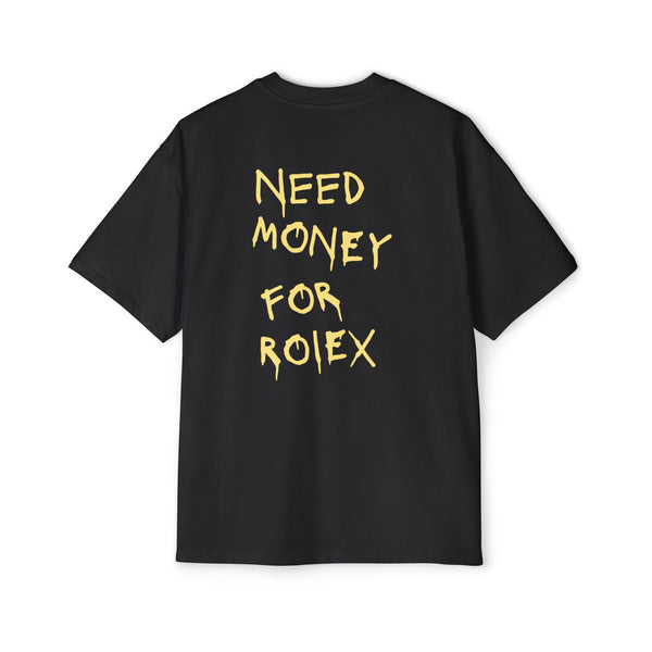 Need Money... Men's Heavy Oversized Tee