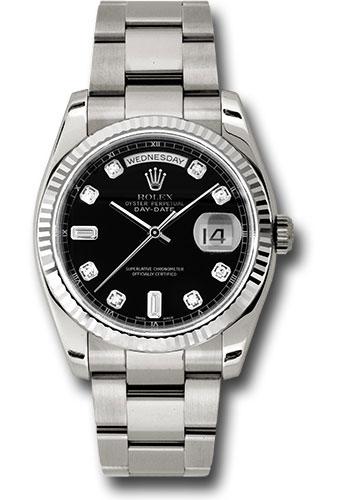 Rolex Day-Date 36 118239 Black Diamond Dial