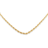 Blu Scarpa 14K Gold 3mm Signature Corda Chain