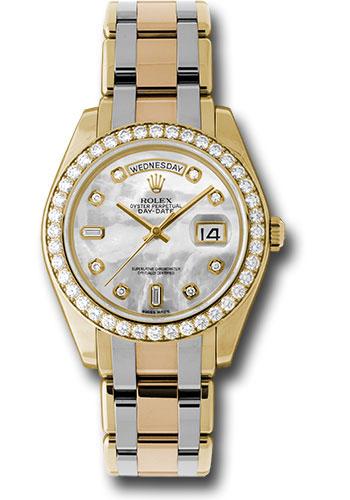 Rolex Day-Date Special Edition 39 18948 with mother-of-pearl diamond dial