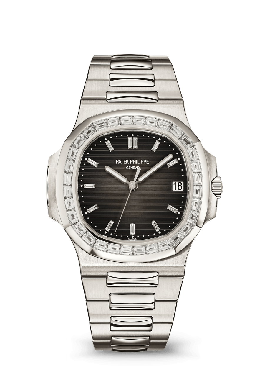 Patek Philippe Nautilus Platinum Diamond Baguette 5711/110P-001
