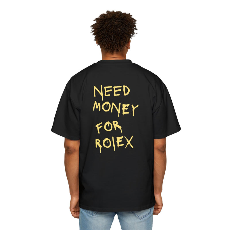 Need Money... Men's Heavy Oversized Tee