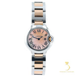 Cartier Ballon Bleu - W6920034 - 28mm Stainless Steel & Rose Gold