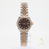 Rolex Lady-Datejust - 279381RBR - 28mm Stainless Steel & Rose Gold