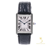Cartier Tank Solo - W1018355 - 27 mm * 34mm Stainless Steel