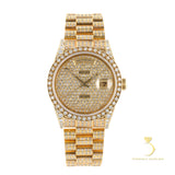 Rolex Day-date - 18038 - 36mm Yellow Gold