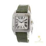 Cartier Santos 100 Medium - W20106X8 - 35.6mm * 44.2mm Stainless Steel