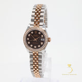 Rolex Lady-Datejust - 279381RBR - 28mm Stainless Steel & Rose Gold