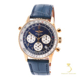 Breitling Navitimer Rattrapante LE - K34030 - 38mm Yellow Gold