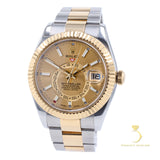 Rolex Sky-Dweller - 326933 - 42mm Stainless Steel & Yellow Gold
