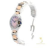 Cartier Ballon Bleu - W6920034 - 28mm Stainless Steel & Rose Gold