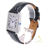 Cartier Tank Solo - W1018355 - 27 mm * 34mm Stainless Steel