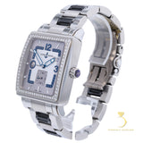 Ulysse Nardin Quadrato Dual Time - 243-92 - 42mm Stainless Steel