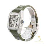 Cartier Santos 100 Medium - W20106X8 - 35.6mm * 44.2mm Stainless Steel