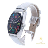 Franck Muller Crazy Hours - 5850CH - 35 mm * 48mm Stainless Steel