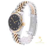 Rolex Datejust - 16233 - 36mm Stainless Steel & Yellow Gold