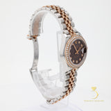 Rolex Lady-Datejust - 279381RBR - 28mm Stainless Steel & Rose Gold