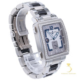 Ulysse Nardin Quadrato Dual Time - 243-92 - 42mm Stainless Steel