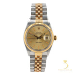 Rolex Datejust - 16013 - 36mm Stainless Steel & Yellow Gold