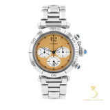 Cartier Pasha - W3100355 - 38mm Stainless Steel