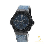 Hublot Big Bang Jeans Ceramic Black Diamonds - 341.CX.2740.NR.1200.JEANS - 41mm Ceramic