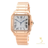 Cartier Santos - WGSA0018 - 39.8mm Rose Gold