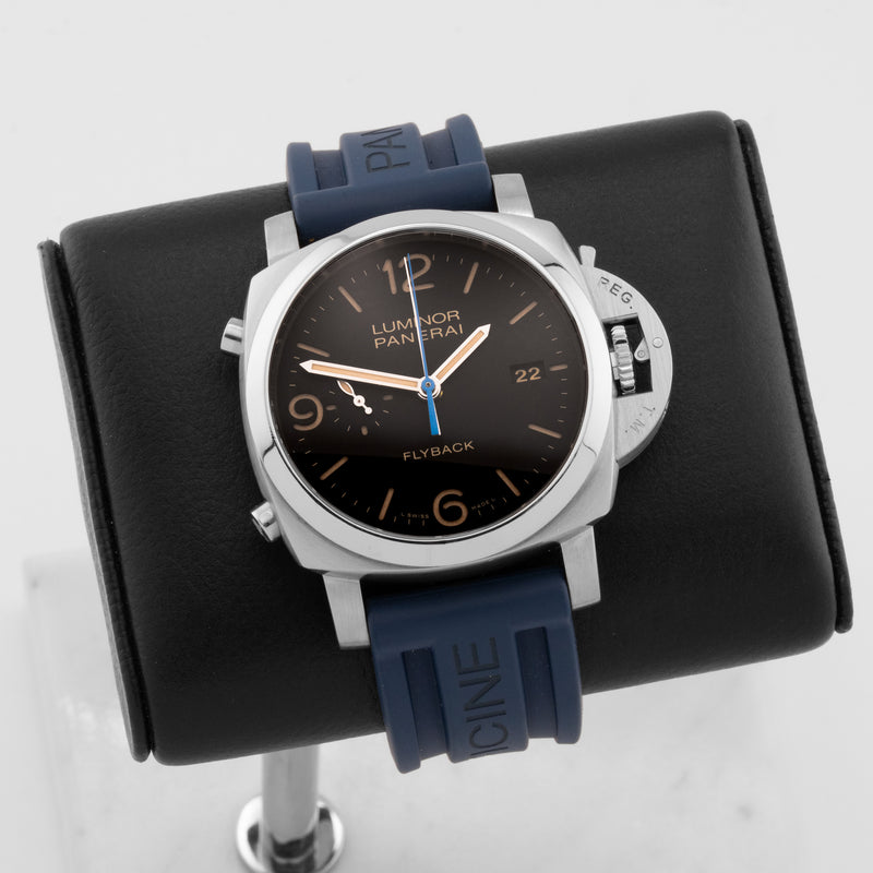 Panerai Luminor Luminor 1950 3 Days Chrono Acciaio Flyback - PAM00524 - 44mm - Chronograph