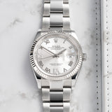 Rolex Datejust 126234 with Stainless Steel case, 36mm size, front view
