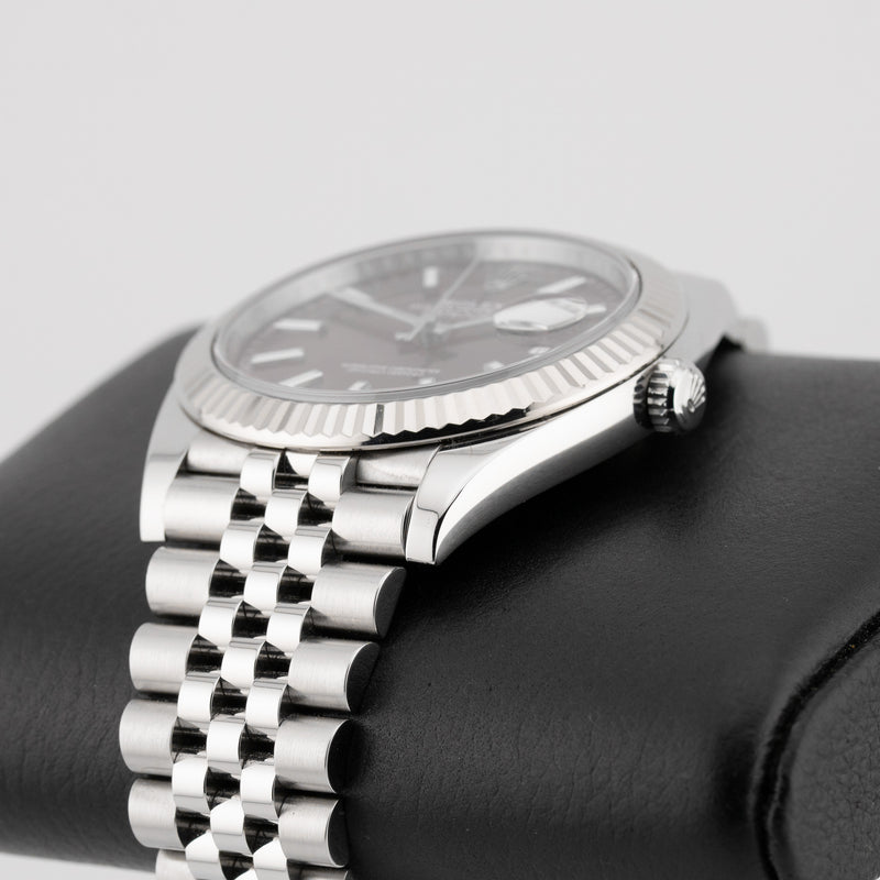Rolex Datejust - Ref. 126334 - 41mm White Gold & Stainless Steel - RARE "Purpling" Dial