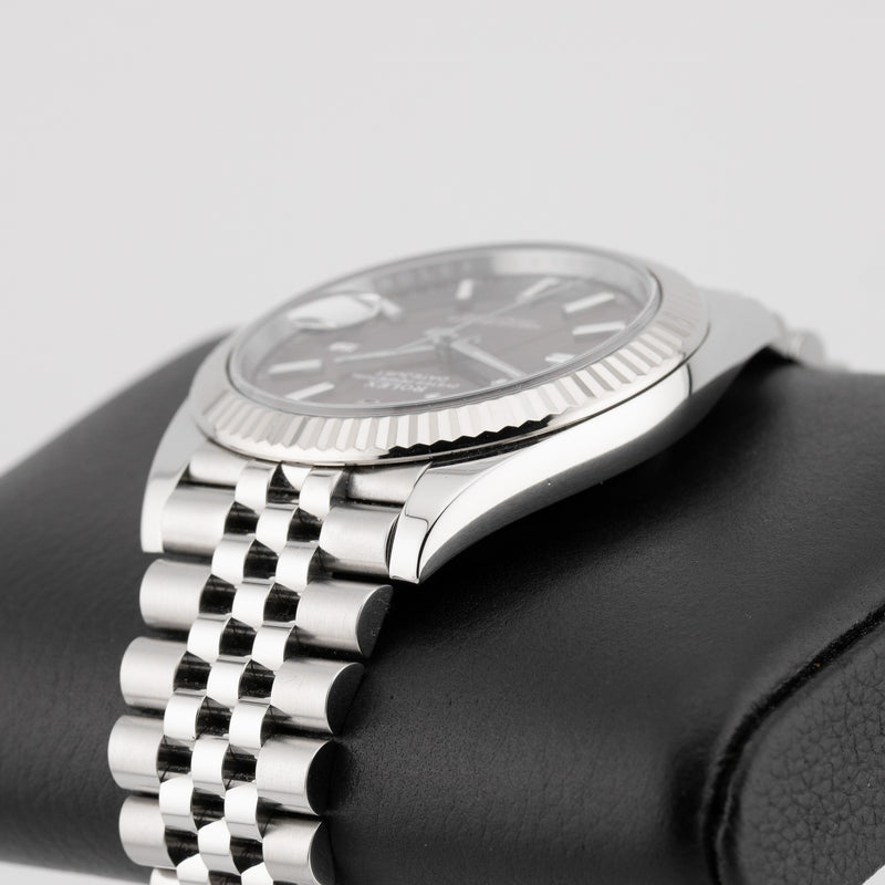 Rolex Datejust - Ref. 126334 - 41mm White Gold & Stainless Steel - RARE "Purpling" Dial