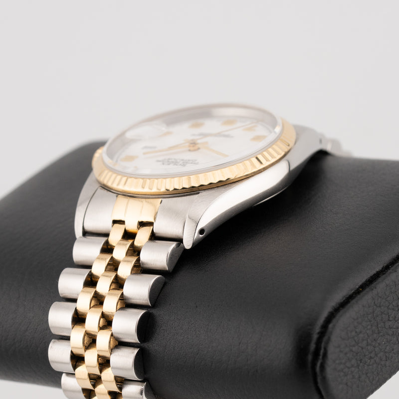 Rolex Datejust - 16233 - 36mm - Rare White Dial