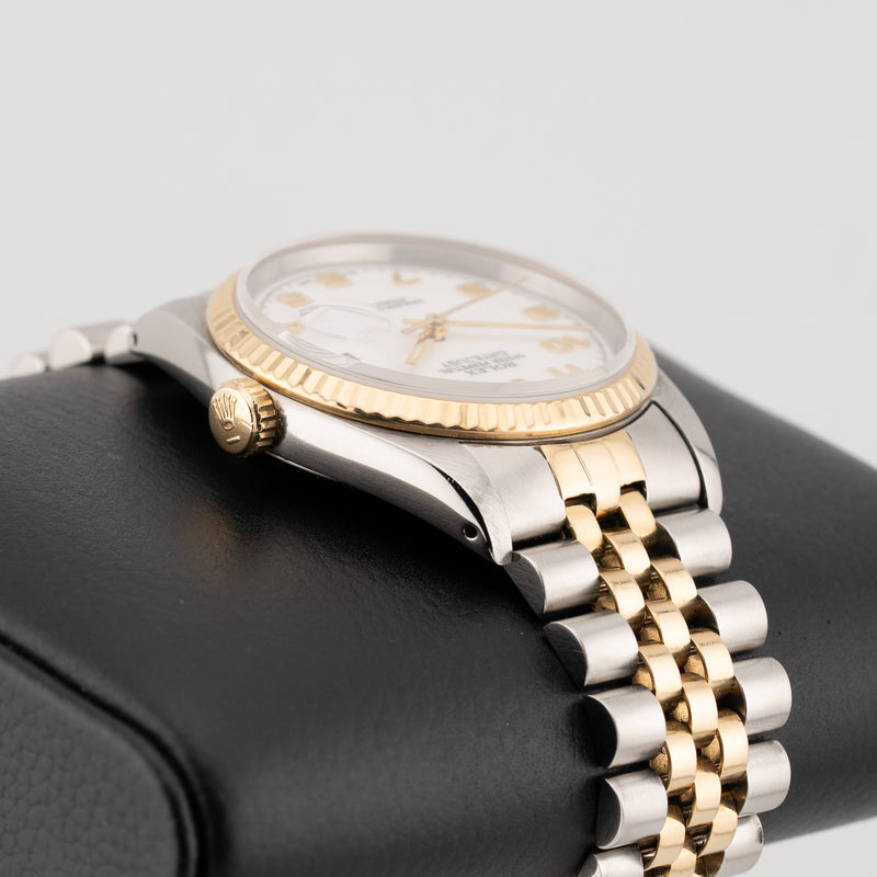 Rolex Datejust - 16233 - 36mm - Rare White Dial
