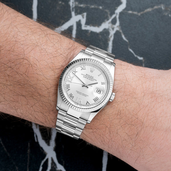 Rolex Datejust - Ref. 126234 - 36mm - Factory 6/9 Diamond Dial