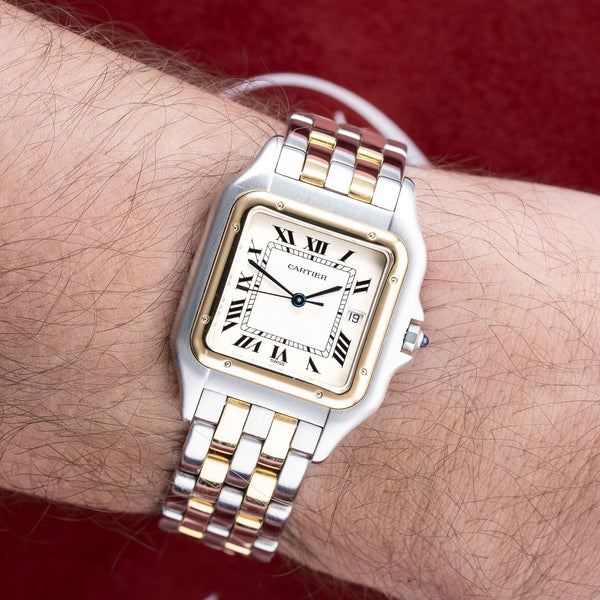 Cartier Panthere Jumbo watch with Stainless Steel & Yellow Gold case, 29mm size