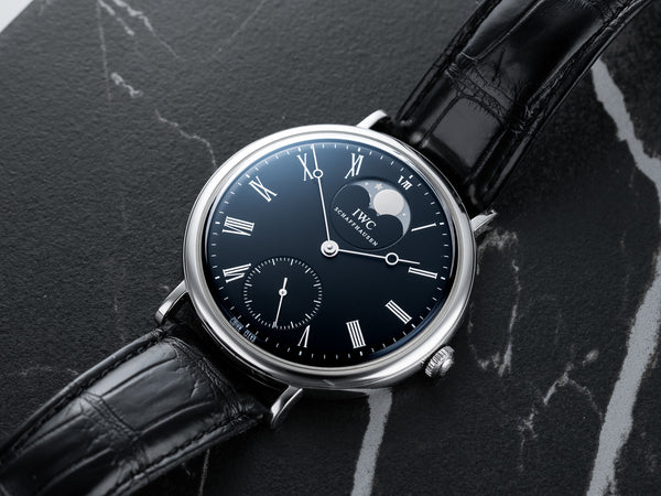 IWC Portofino Hand-Wound - Ref. IW544801 - 46mm Stainless Steel - Full Set