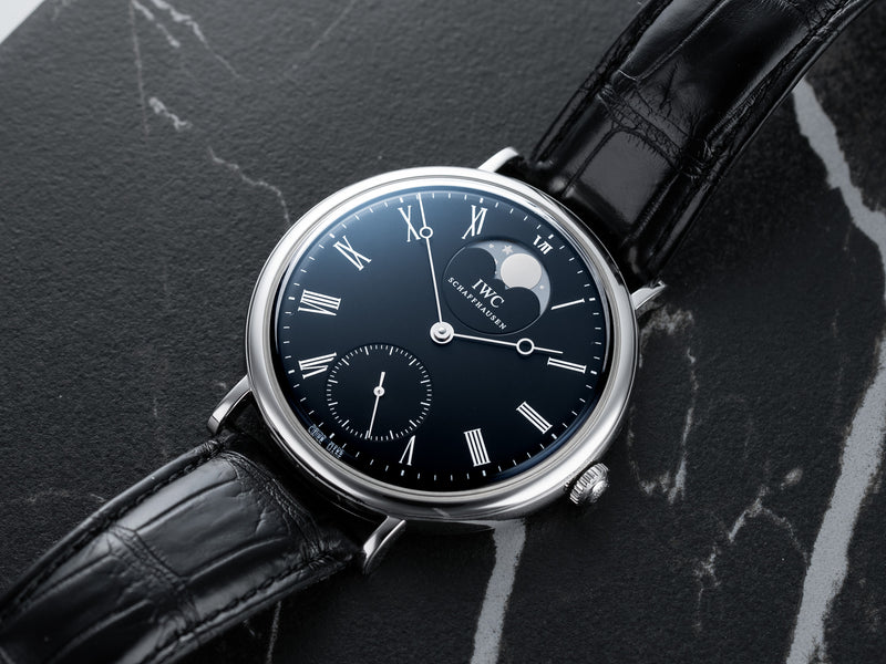 IWC Portofino Hand-Wound - Ref. IW544801 - 46mm Stainless Steel - Full Set