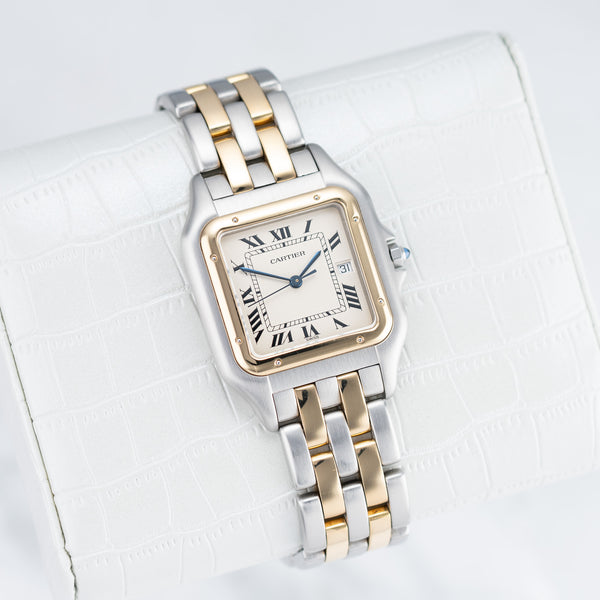 Cartier Panthere Jumbo - Ref. W25027B6 - 31mm Stainless Steel & Yellow Gold - RARE Jumbo Size