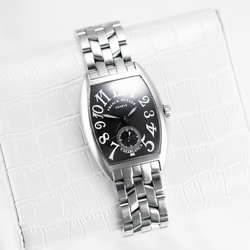 Franck Muller Casablanca - Ref. 7502S6 - 38mm * 30mm Stainless Steel - Full Set