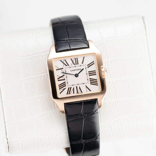 Cartier Santos Dumont - Ref. W2009251 - 38.5mm * 30.3mm Rose Gold - Full Set