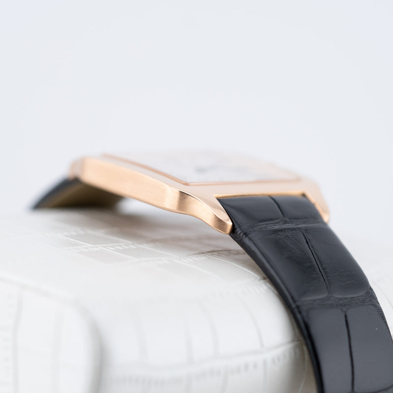 Cartier Santos Dumont - Ref. W2009251 - 38.5mm * 30.3mm Rose Gold - Full Set