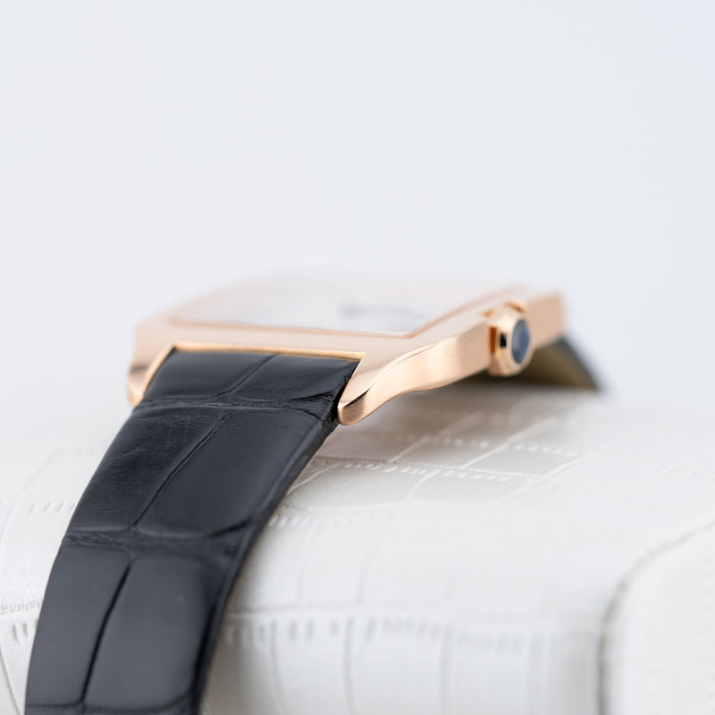 Cartier Santos Dumont - Ref. W2009251 - 38.5mm * 30.3mm Rose Gold - Full Set
