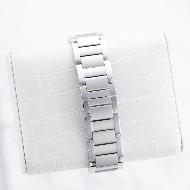 Cartier Tank Anglaise - Ref. W5310009 - 39.2mm * 29.8mm Stainless Steel - Beautiful Full Set