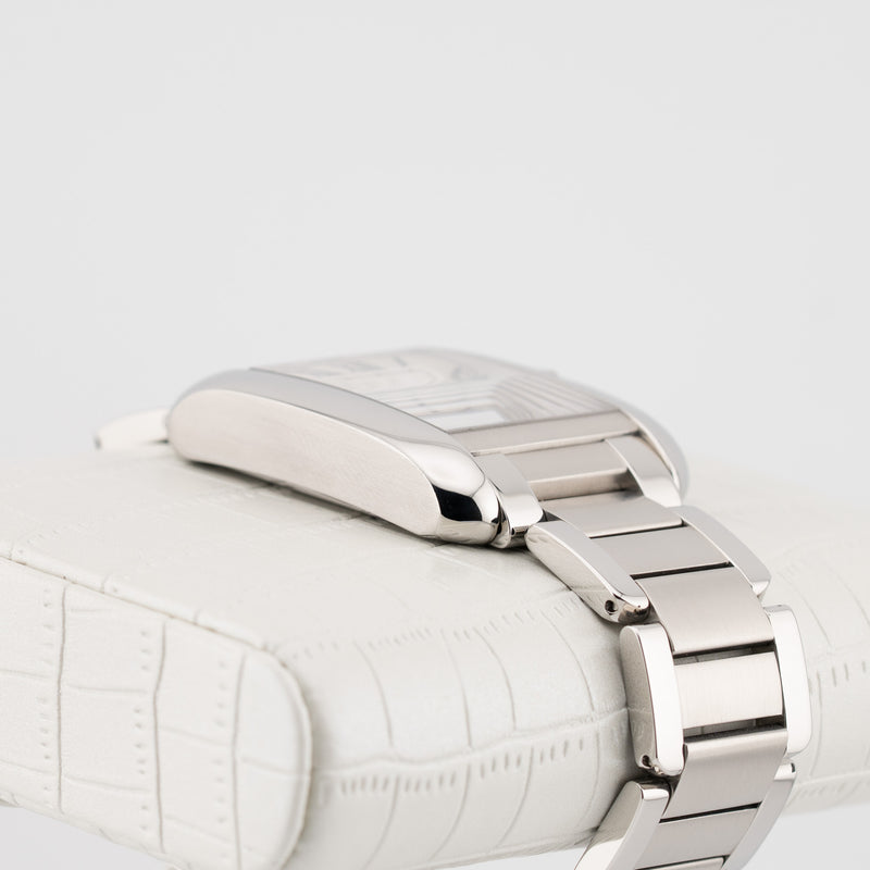 Cartier Tank Anglaise - Ref. W5310009 - 39.2mm * 29.8mm Stainless Steel - Beautiful Full Set