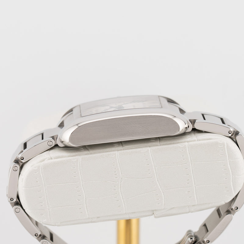 Cartier Tank Anglaise - Ref. W5310009 - 39.2mm * 29.8mm Stainless Steel - Beautiful Full Set