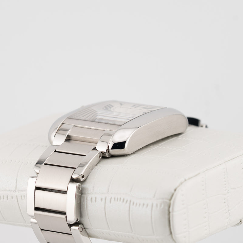 Cartier Tank Anglaise - Ref. W5310009 - 39.2mm * 29.8mm Stainless Steel - Beautiful Full Set