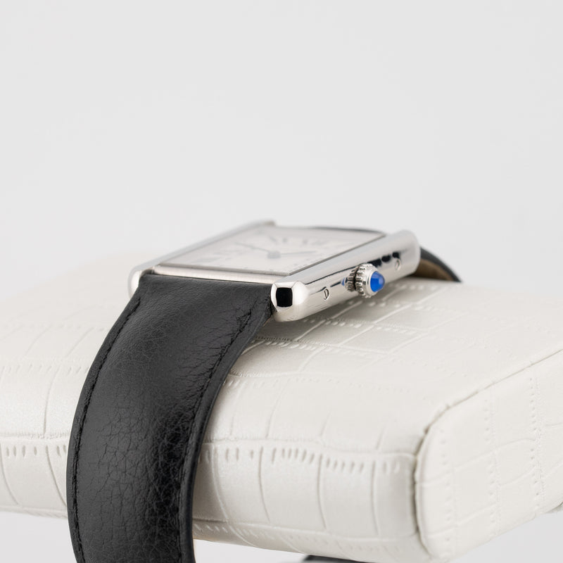 Cartier Tank - Ref. WSTA0030 - 30mm * 23mm Stainless Steel - Full Set