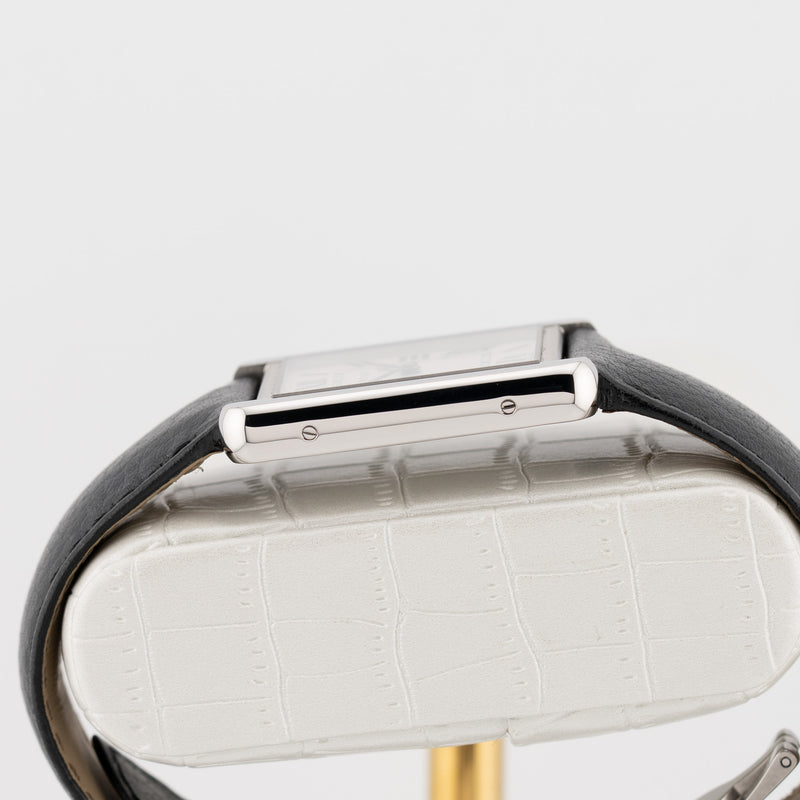Cartier Tank - Ref. WSTA0030 - 30mm * 23mm Stainless Steel - Full Set